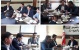 شهردار و اعضای شورای اسلامی شهر پارس آباد با فرماندار شهرستان پارس آباد دیدار و در خصوص مسائل و مشکلات حوزه شهری به بحث و تبادل نظر پرداختند.