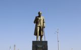 تندیس استاد شهریار در پارس آباد مغان رونمایی شد + عکس