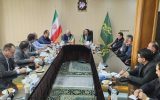 جلسه ریاست موسسه تحقیقات ثبت و گواهی بذر و نهال کشور با مدیر عامل شرکت ملی پارس